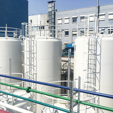 Solvent Storage Tanks