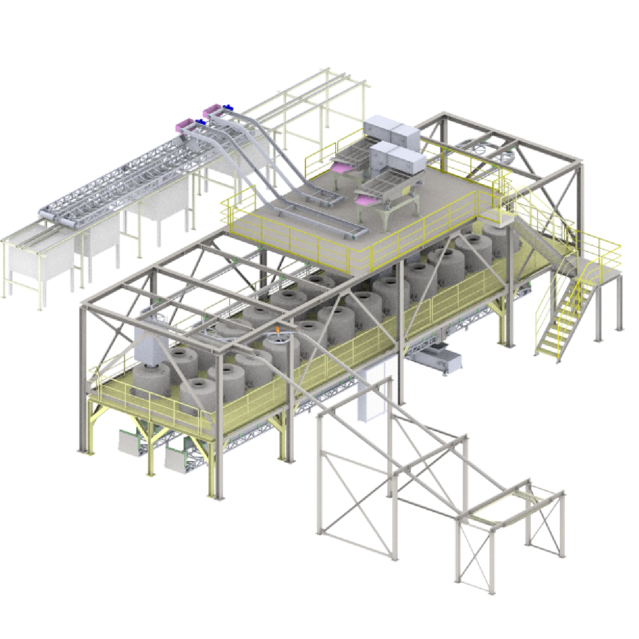 Cay Harmanlama Tesisi Render 2