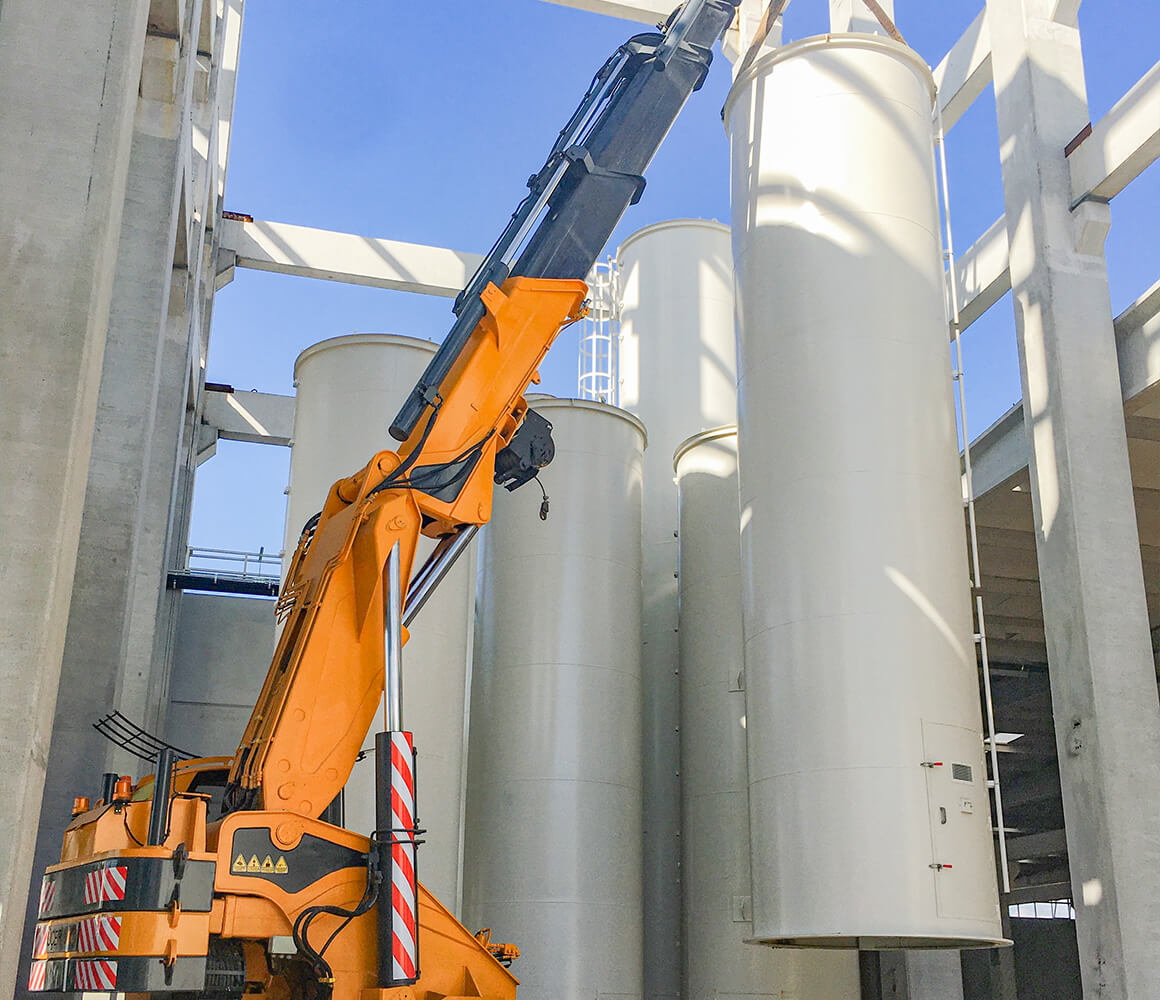 Plastik PVC İşleme PVC Ve Kalsit Silo Sistemleri 3