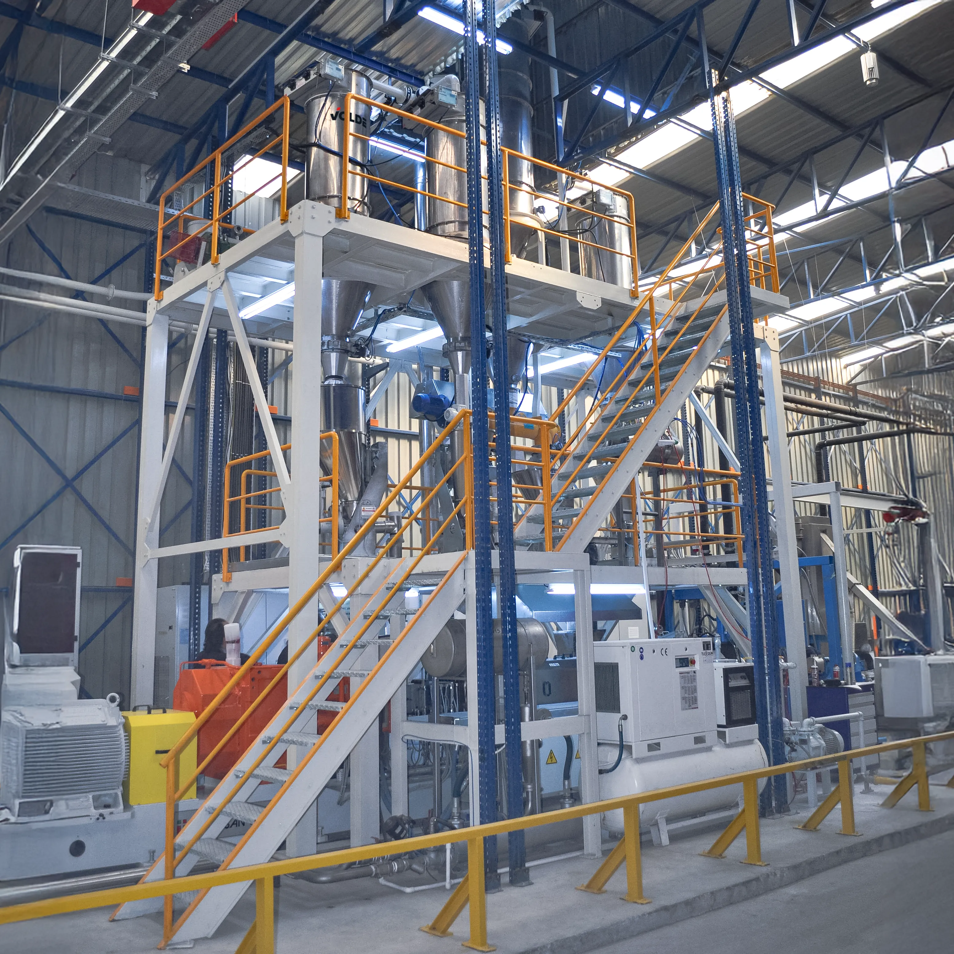 PE Compound Extruder Feeding Plant