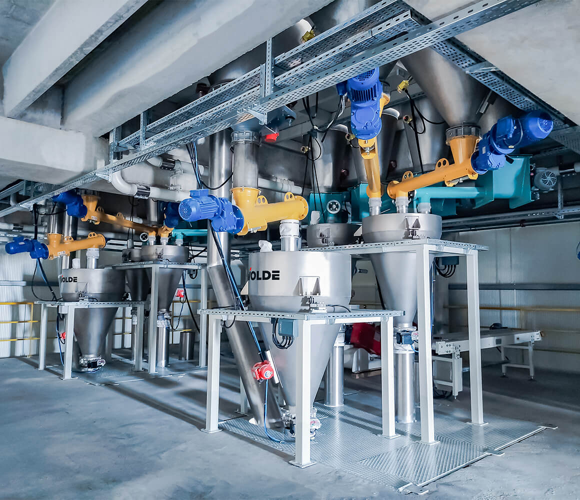 Plastik PVC İşleme PVC Mikser Besleme Sistemi 2